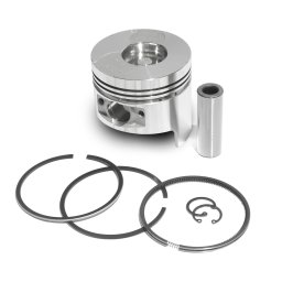 Piston pentru generator diesel 186FA, Ø86 mm, cu set segmenti si bolt OEM