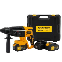 Ciocan rotopercutor cu acumulator Rotor RRH21V 21V/3Ah, 1800 rpm