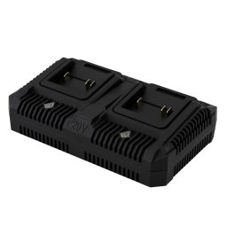 Incarcator dublu PartnerPro PPC-2-4A pentru 2 acumulatori 20V, 4A+4A