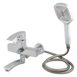 Baterie de cada MIXXUS MAGNUM 009 (Euro), cromata, monocomanda cu set dus