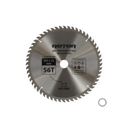 Disc circular pentru taiere lemn Rotor 305 mm, 56T, cu adaptor 32/30/25,4 mm