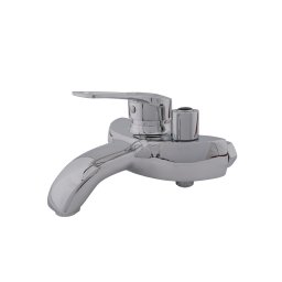 Baterie cada monocomanda Flow WAVE Z 09 din zinc, crom, cu para de dus