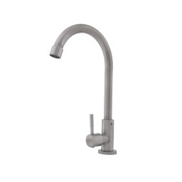 Baterie lavoar monocomanda VITAL FB-01 Flow din inox SUS 304, pipa 360°