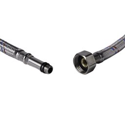 Racord flexibil pentru apa Flow FRF-100D, 100 cm, inox, F1/2 x M10 x 40 mm