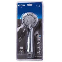 Cap de dus multifunctional 3 în 1 Flow FPD-2C, ABS cromat, 3 jeturi