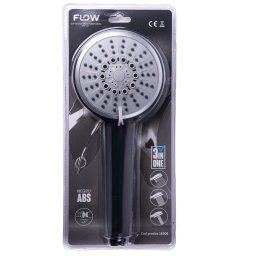 Cap de dus multifunctional 3 în 1 Flow FPD-3B, negru mat, ABS