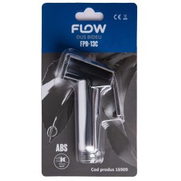 Dus bideu Flow FDB-13C din ABS cromat, cu racord standard G1/2 pentru baie