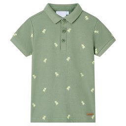 Tricou polo pentru copii, kaki, 104 GartenMobel Dekor