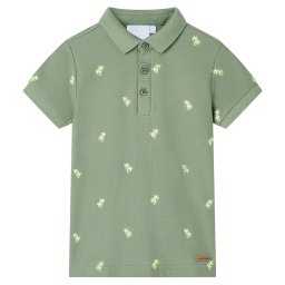 Tricou polo pentru copii, kaki, 128 GartenMobel Dekor