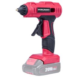 Pistol de lipit cu silicon Worcraft CLG-S20Li, 20V, 11 mm, pe acumulator