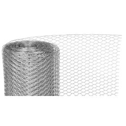Plasa sarma hexagonala zincata Strend Pro, 1x50 m, ochi 13 mm