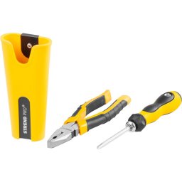 Set scule Strend Pro 3 piese: surubelnita, cleste combinat si husa