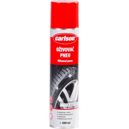 Spray pentru luciu si protectie anvelope Carlson, aerosol auto 400 ml