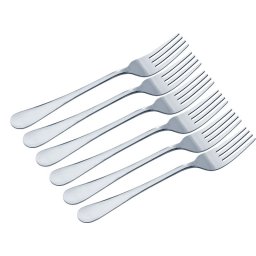 Set 6 furculite de masa din inox MagicHome, pentru uz zilnic, 25,3 cm