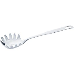 Lingura pentru spaghete si paste MagicHome din inox, 29 cm, cu agatatoare