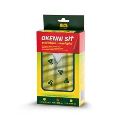 Plasa anti-insecte autoadeziva pentru fereastra 150x130 cm, alba