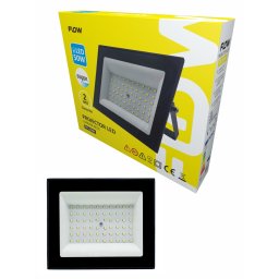 Proiector LED Flow 50W 6500K, IP65, lumina rece pentru exterior