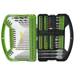 Set biti si burghie ProCraft DBS-101, 101 piese, în cutie organizatoare