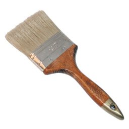 Pensula din par natural 2.5" cu maner din lemn lacuit, 15 mm
