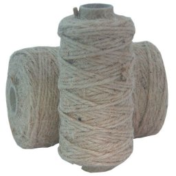 Sfoara din iuta naturala pe rola, 2,5 mm, 250 g – pentru legare si decor