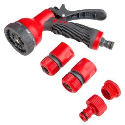Set de irigat Proline cu pistol multijet si 3 accesorii pentru furtun