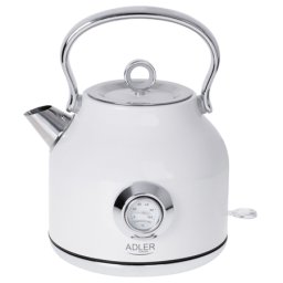 Fierbator electric Adler 1,7L din inox, cu termometru si sistem STRIX