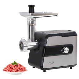 Masina de tocat carne cu razatoare 2000W Adler AD 4813, 3 site inox
