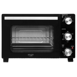 Cuptor electric Adler 22L, 1300W, cu convectie si 5 moduri de coacere