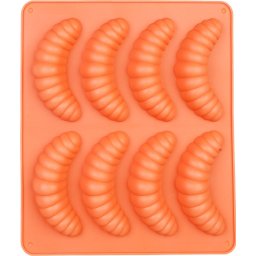 Forma silicon pentru 8 cornulete vanilate MagicHome, antiaderenta, 260°C