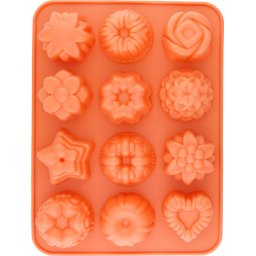 Forma din silicon MagicHome pentru prajituri si mini deserturi, 21,2x15,6x3 cm