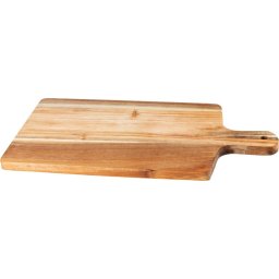 Tocator din lemn de acacia MagicHome 38x20x1,5 cm, cu maner