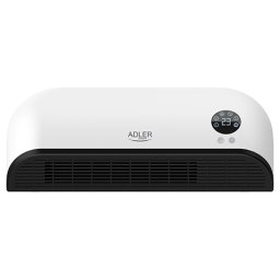 Aeroterma tip cortina de aer cald Adler 2000W cu LED, telecomanda si programator