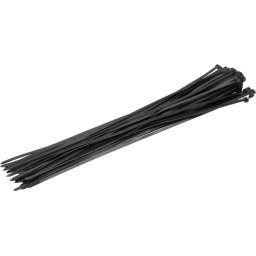 Coliere de plastic Strend Pro XXL, extra strong, 1200x9 mm, 50 buc, negre