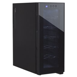 Racitor de vin Adler AD 8083, 33 L, 12 sticle, 5–20°C, negru