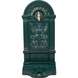 Lavoar de gradina Strend Pro cu robinet, verde, 390x320x830 mm