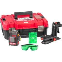 Laser cu linii Worcraft XCUBE026 3x360° verde, ShareSYS 20V, fara acumulator