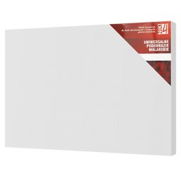 Panza canvas pe sasiu din lemn 40x50 cm, Koh-I-Noor, alba