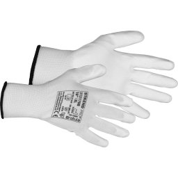 Manusi de gradina Strend Pro Brotula White, albe, marimea 10/XL