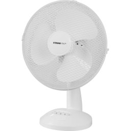 Ventilator de birou Strend Pro, 30 cm, 45 W, alb, 2 viteze silentioase