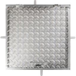 Capac canal MC60 zincat 600x600 mm, cu incuietoare, sarcina max. 150 kg