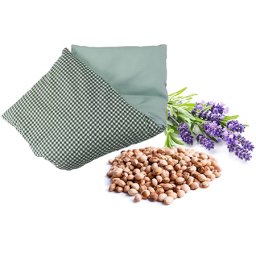 Perna termica cu samburi de cirese si lavanda, 50x18 cm
