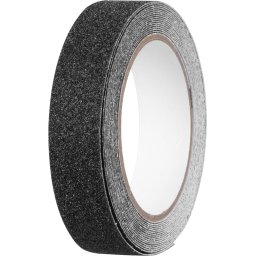Banda antiderapanta adeziva Strend Pro 25 mm x 5 m, neagra