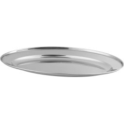 Tava de servire din inox MagicHome, rotunda, 35 cm, pentru bauturi si gustari
