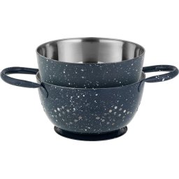 Set 2 strecuratori cu bol MagicHome, inox, 15,5 cm, cu manere