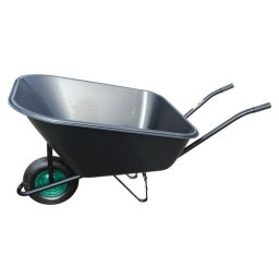 Roaba de gradina Greenlawn Nero 180 L, plastic, neagra, 150 kg (demontata)