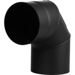 Cot reglabil HS.EXO 90° Ø150 din otel 1,5 mm, cu orificiu