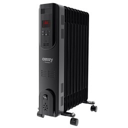 Radiator cu ulei Camry CR 7810, 9 elementi, 2000W, cu telecomanda si LED