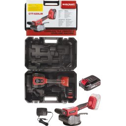 Ventuza vibratorie cu acumulator Worcraft CTT-S20LiM 20V, pentru placi ceramice, cu valiza