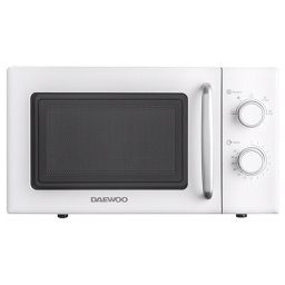 Cuptor cu microunde Daewoo 20L, 700W, control mecanic, alb