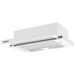 Hota telescopica încorporabila Hansa 60 cm, 429 m³/h, alb, LED